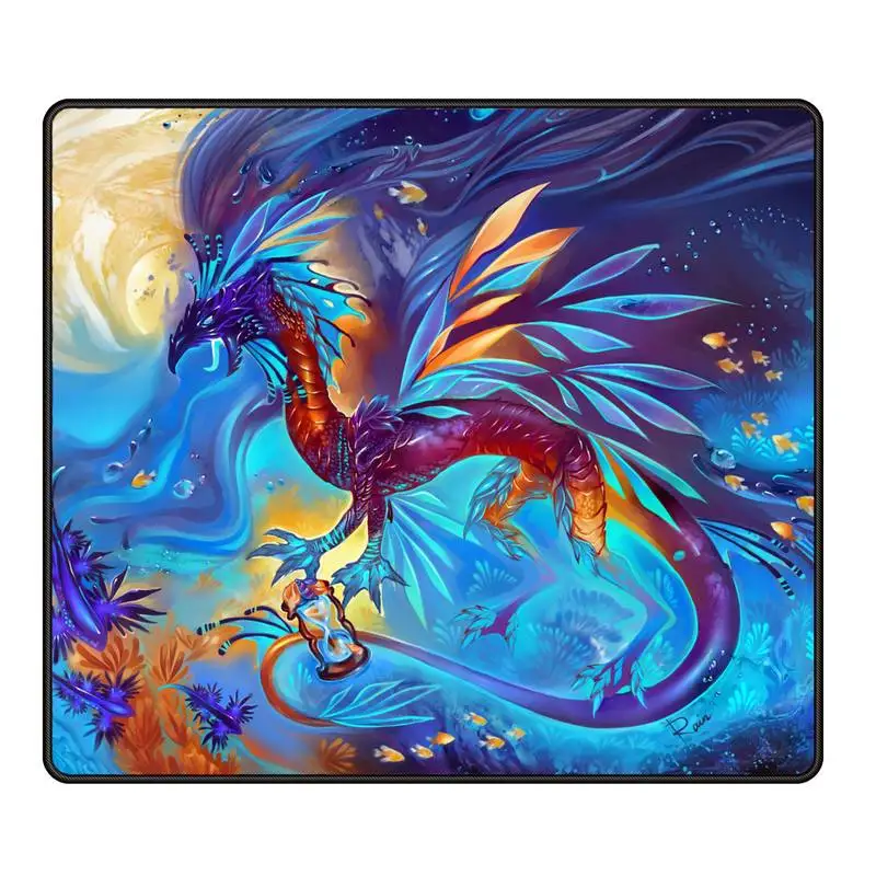 

Dragon Rubber Mouse Durable Desktop Mousepad Game Office Work Mouse Mat pad Non-slip Laptop Cushion mousepad