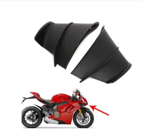 A Pair MotorcycleFairing For DUCATI Panigale V4S V4R Panigale V4 2018 2019 2020 2121 original Winglets Air Deflector carbon look