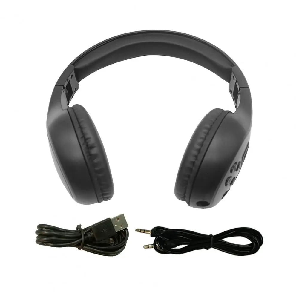 Беспроводные наушники HRD-601 с поддержкой FM TF-карты ABS Bluetooth 5 0 Складная