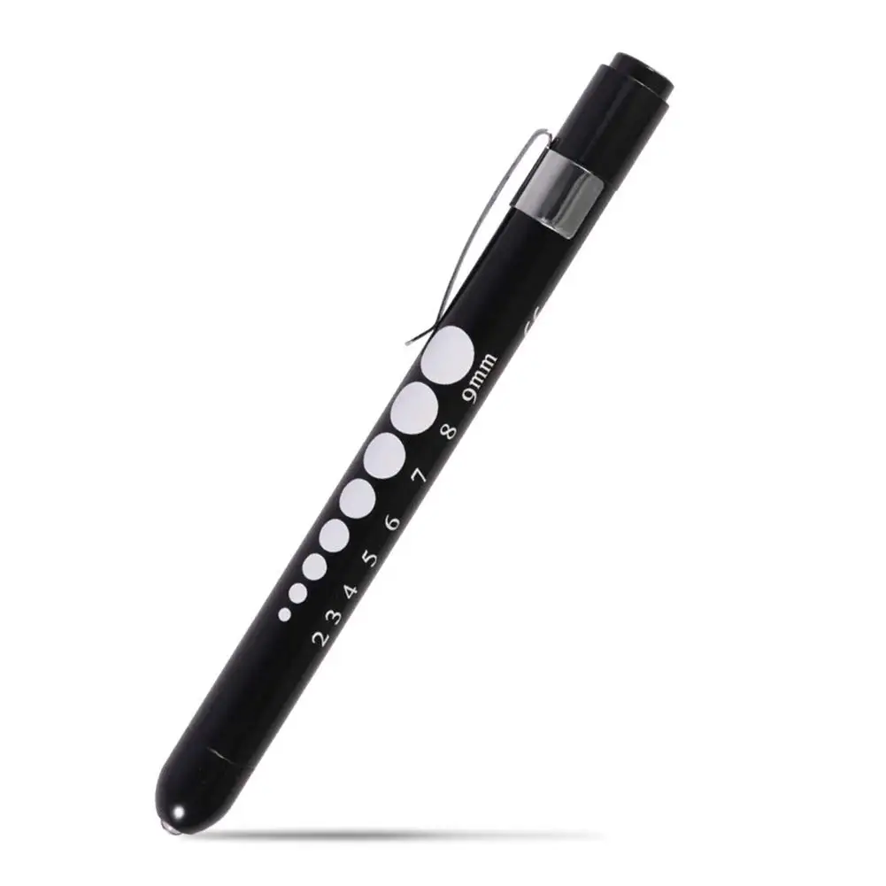 

Портативный светодиодный фонарик, многоразовая медицинская ручка первой помощи, фонарик, лампа с измерительным датчиком зрачка, ручка для диагностики доктора и медсестры