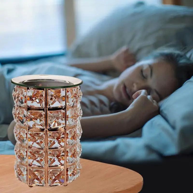 

Aromatherapy Lamp Night Light Essential Oil Lamp Creative Art Essential Oil Lamp European And Style Crystal Night Light