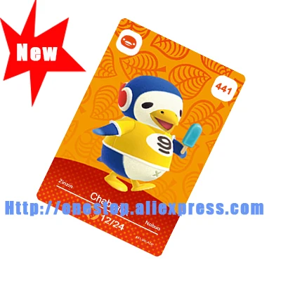

441 Chabwick NFC Printed Card Animal Series 5 NFC Printed Cards Work for Games