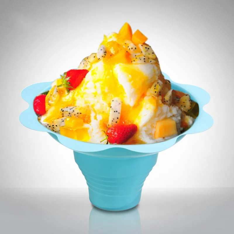 100 шт./компл. маленькие десертные чашки 8 унций 4 унции чашка для мороженого