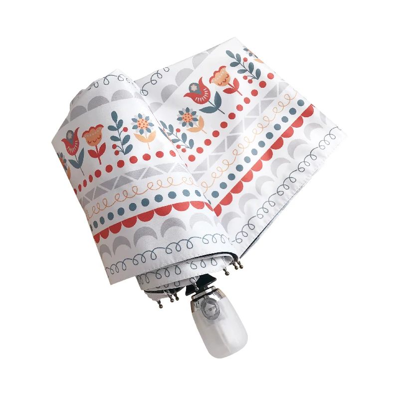 

Mini For Kids Umbrella Cute Clear Strong Outside 5-folding Rain Women Umbrella Pocket Parasol Cute Semsiye Rain Gear BH50UM