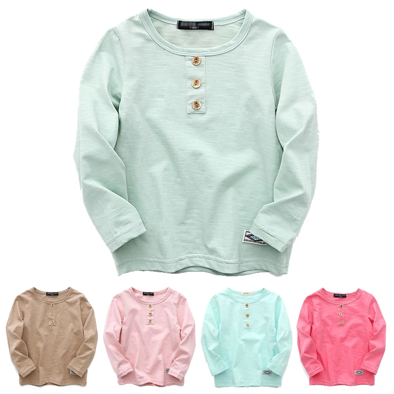 Футболка для мальчиков футболка девочек топы с длинными рукавами весна 2020