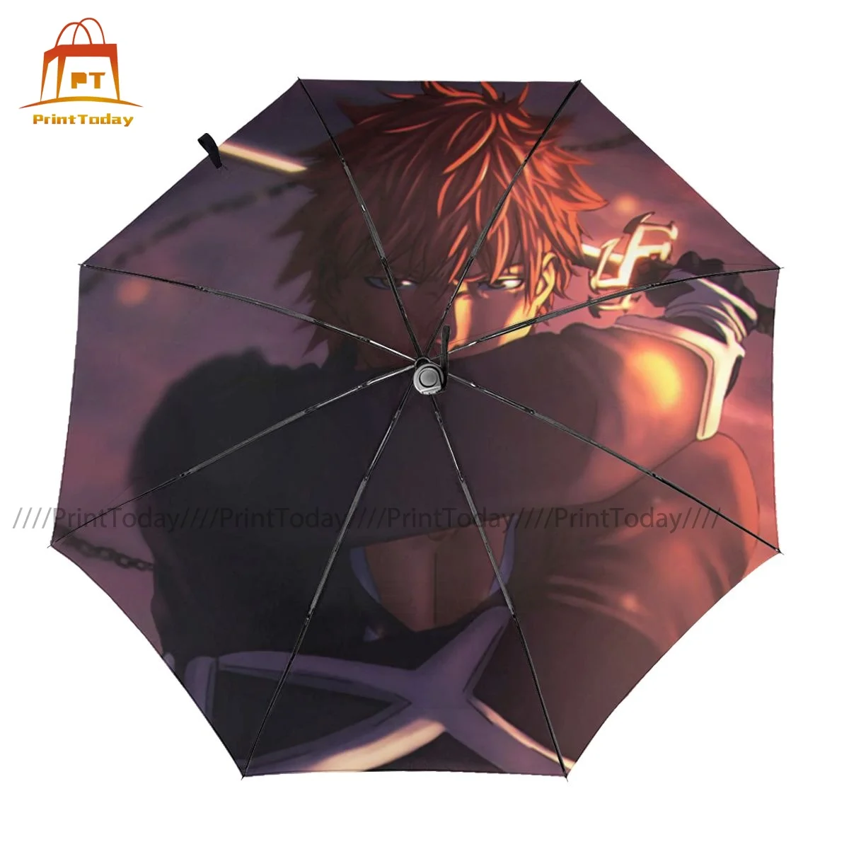 

Ichigo Umbrella Wind Proof Car Umbrella Aesthetic Automatic Print Compact Umbrella