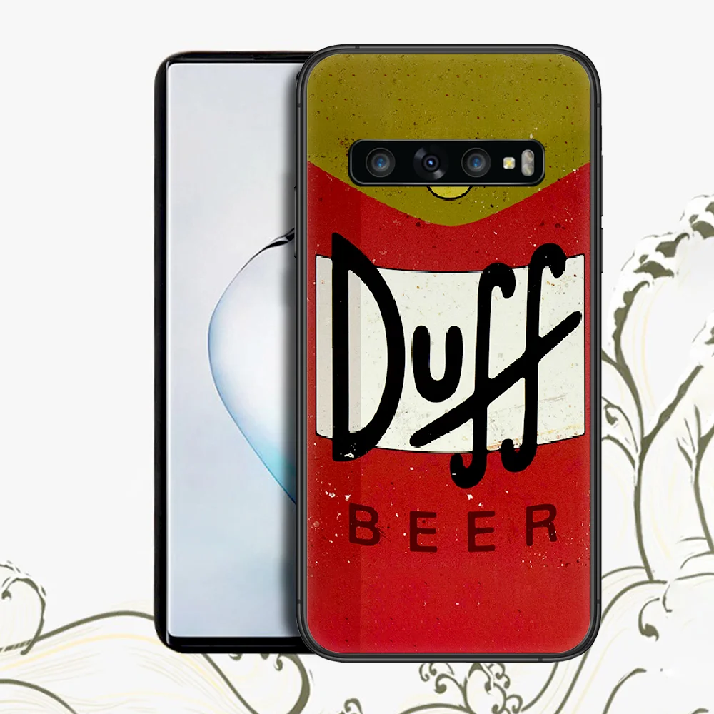 

Anime S-Simpsoning Samsung Galaxy Note S 7 8 9 20 21 10 Plus E Lite Uitra For Phone Case black Back Luxury Prime Soft Cell
