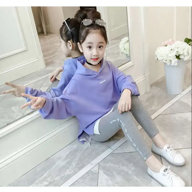 Детская одежда осень-зима 2020 комплект одежды для девочек рубашка с длинным