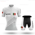 Португалия, Женский комплект для велоспорта 2021, велосипедная форма, летний комплект для велоспорта, Джерси для дорожного велосипеда, Джерси для горного велосипеда, команды, быстросохнущая одежда для велоспорта