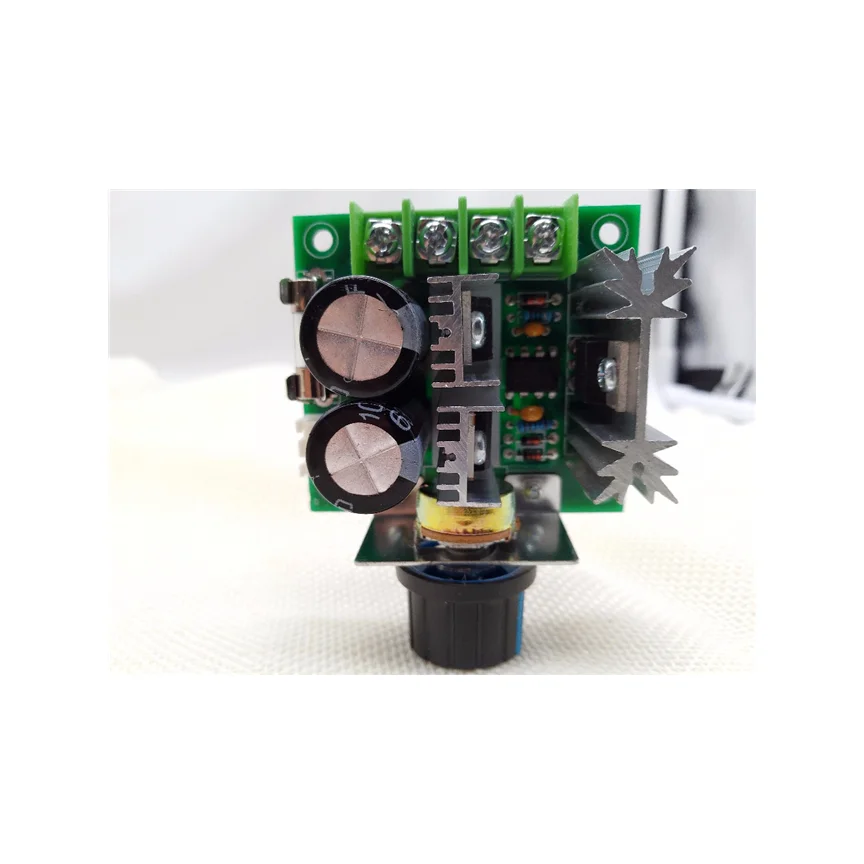 1 шт./лот высокоэффективный 12VDC-40VDC 10A PWM плавный регулятор скорости для насоса