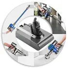 Аккумулятор литий-ионный 15002200260030003500 мА  ч, 21,6 в, для пылесоса Dyson V6, DC58, DC59, DC61, DC62, DC74