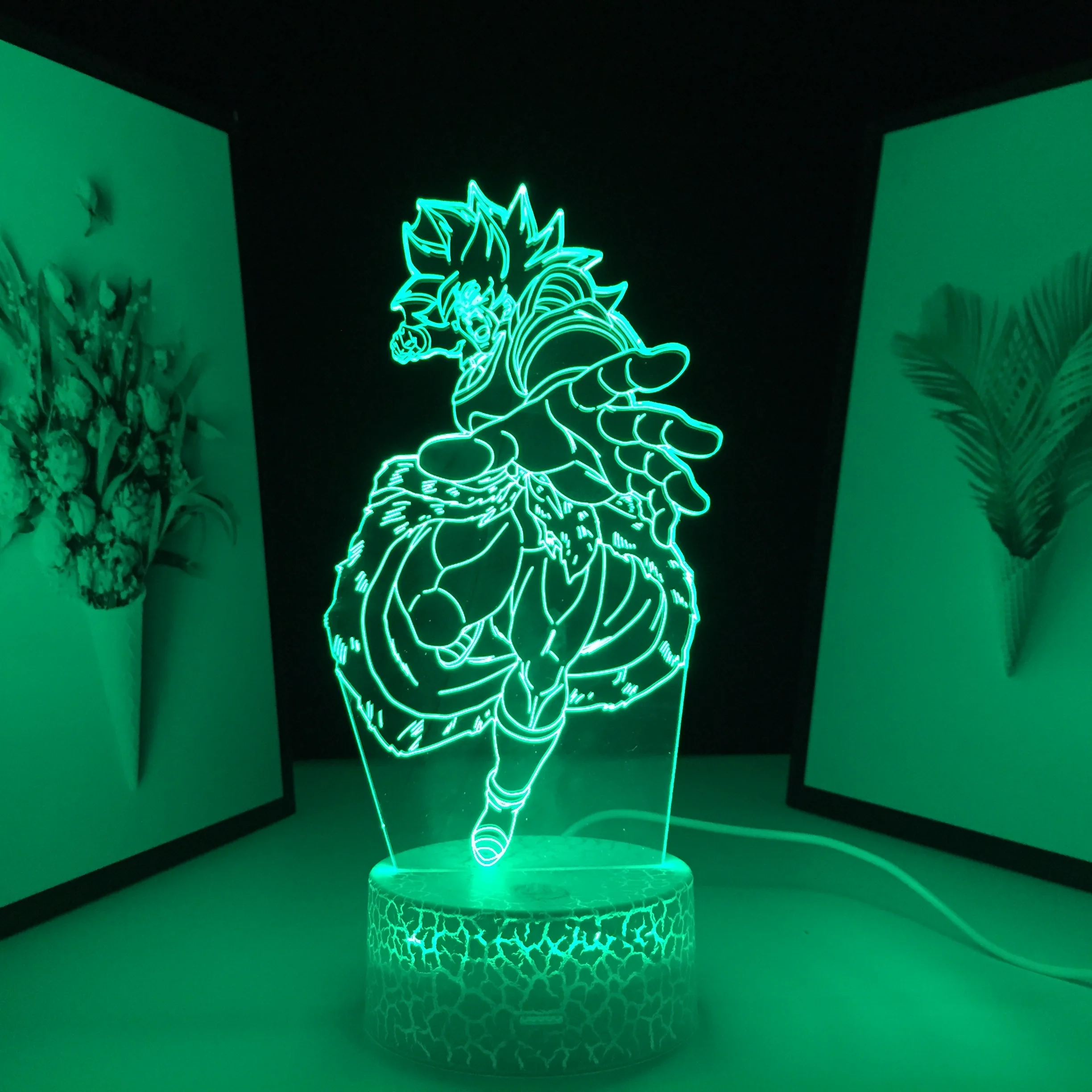 

Muscular Physique Anime Figure 3D LED Night Light for Kids Cool Gift Child Bedroom Decor Light Manga Room Table Lamp Dropship