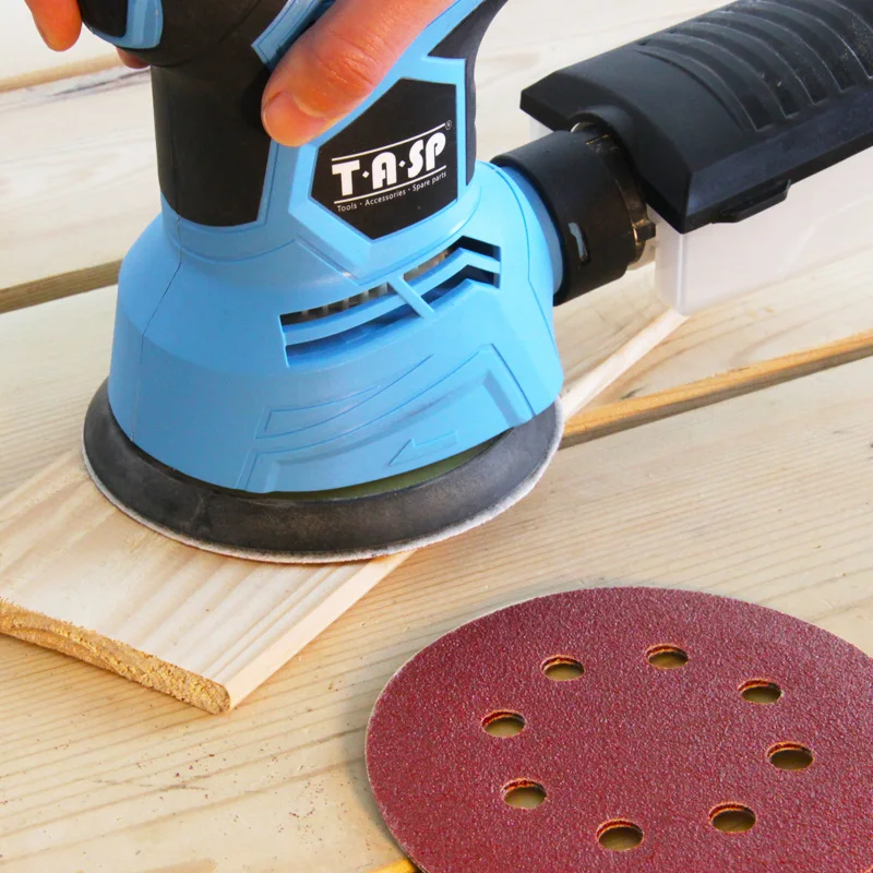 100 шт. 125 мм 8 отверстий шлифовальная бумага орбитальная зернистость 60 1500 для