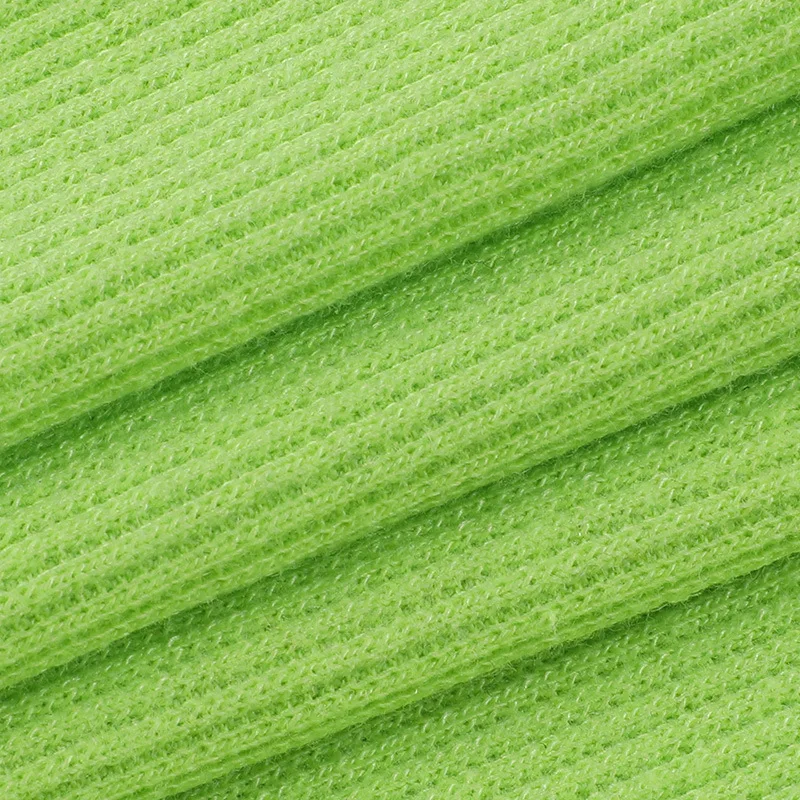 

Duena Mini Tank Dress Summer Sleeveless Neon Green 2021 Women New Clothes Basic Sexy Bodycon Scoop Neck Rib Dresses