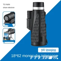 monocular18x62 powerful binoculars high quality zoom handheld telescope night vision hd professional hunting