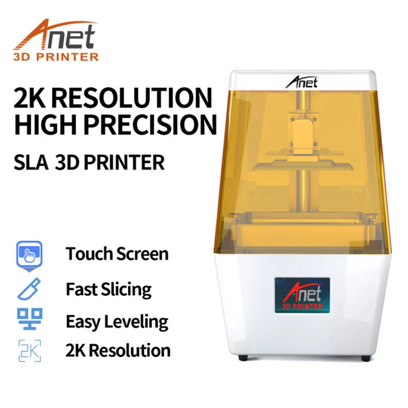 3D принтер Anet N4 с ЖК дисплеем ультра высокая точность печати размер 120*65*138 мм