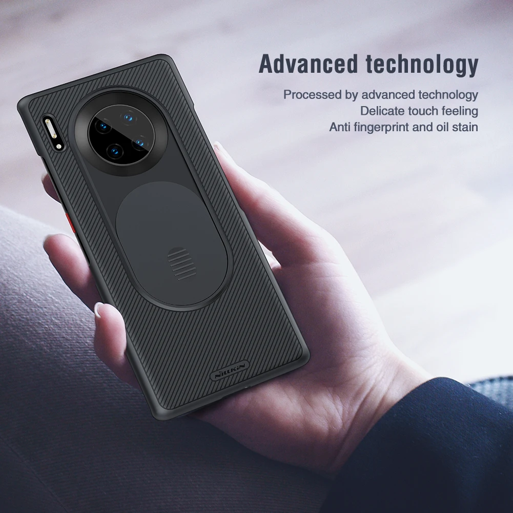 Чехол NILLKIN для Huawei Mate 30 с скользящей крышкой защиты камеры Pro защитный чехол
