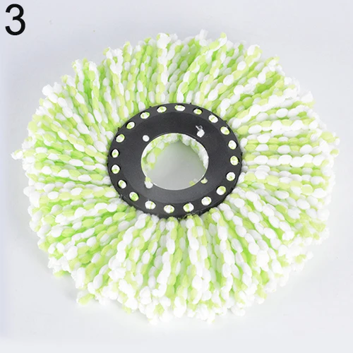 Прочная 360 Вращающаяся головка легкая Волшебная насадка из микрофибры для швабры