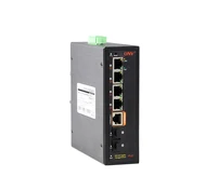 hot selling in usa industrial din rail ethernet switch with 4 ports bt 60w90w poe industrial switch