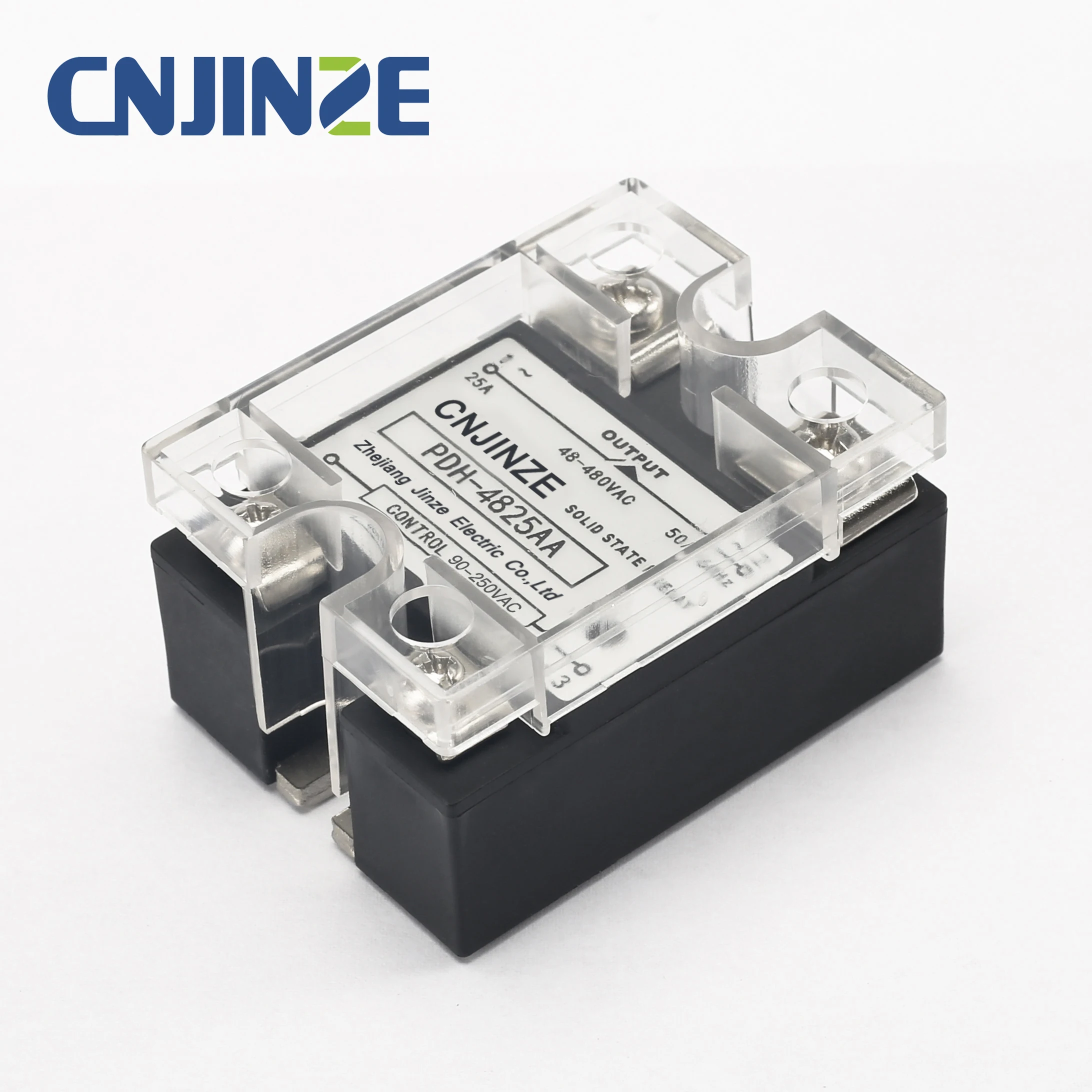 PDH 4825AA/25A/480 V AC управление черный корпус Однофазное твердотельное реле|Реле| |