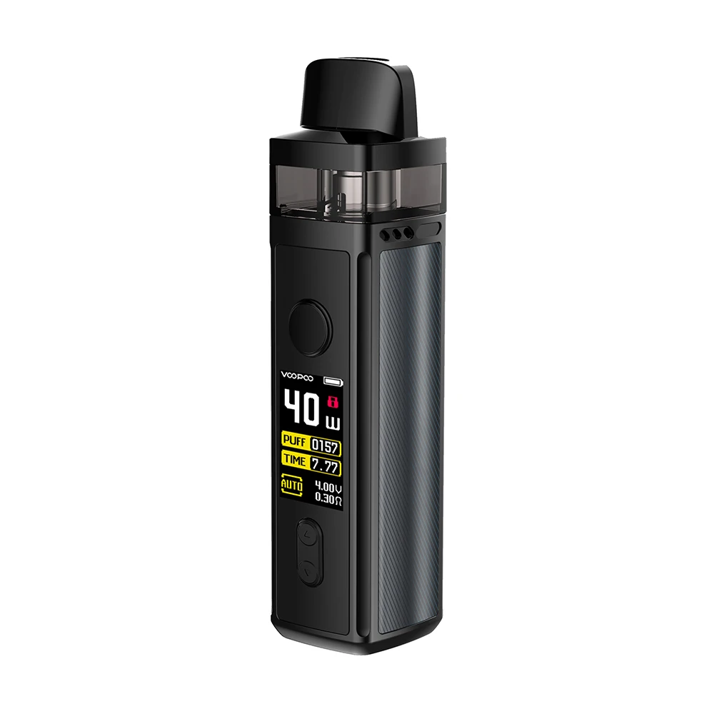VOOPOO VINCI Mod Pod Vape комплект с аккумулятором 1500 мАч и 5,5 мл Pod и 0,96 дюймов TFT цветной экран Vape комплект Vs Vinci X/Drag 2 - Цвет: Space Gray