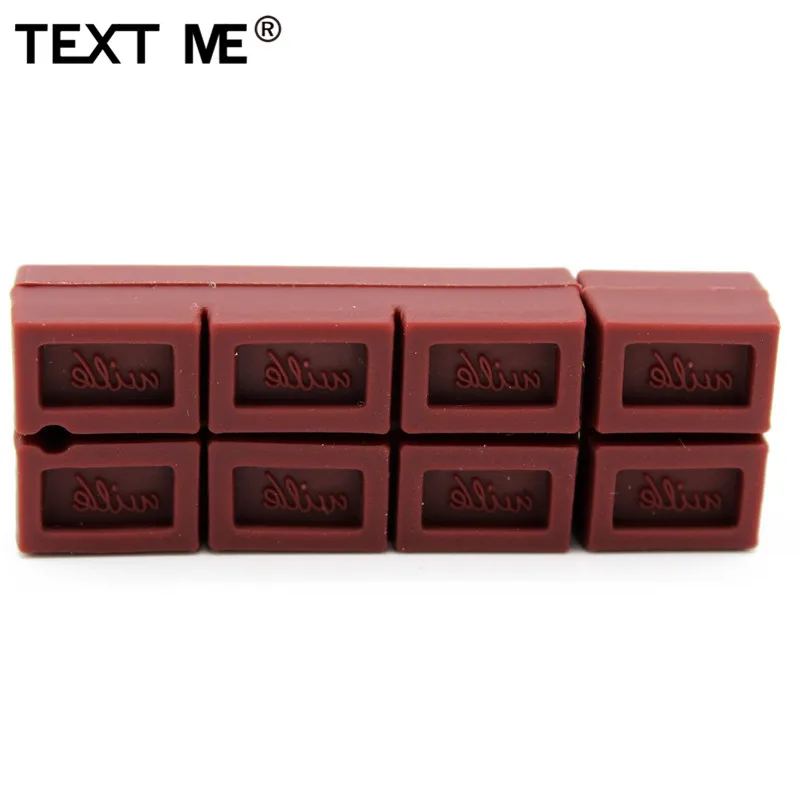 Usb флеш накопитель type ME с рисунком шоколада реальная емкость usb 2 0 4 ГБ 8 16 32 64 флешка