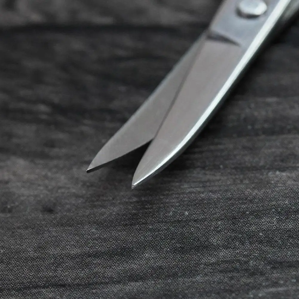 

1PC Steel Small Nail Tools Eyebrow Nose Hair Scissors Manicure Professional Tweezer Makeup Cut Trimming Beauty F8Z5