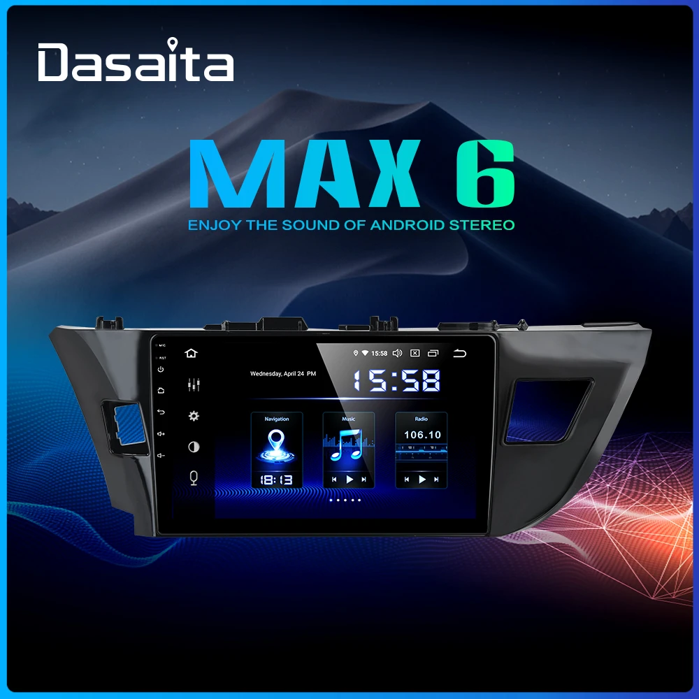 Dasaita " HD ips экран 1 Din автомагнитола Android 9,0 для Kia K5 Optima 2011 2012 2013 Bluetooth GPS HDMI DSP