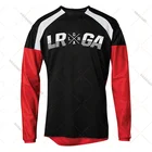 Свободная майка для горного велосипеда с длинным рукавом, дышащая майка для горного велосипеда, быстросохнущая майка для испытания скорости, эндуро, мотокросса