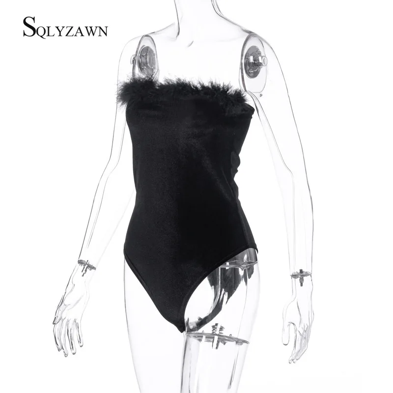 Женский облегающий комбидресс без рукавов черный готический с