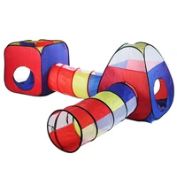 baby game house tent for kids foldable toy children house game play inflatable tent yard ball children crawl tunnel