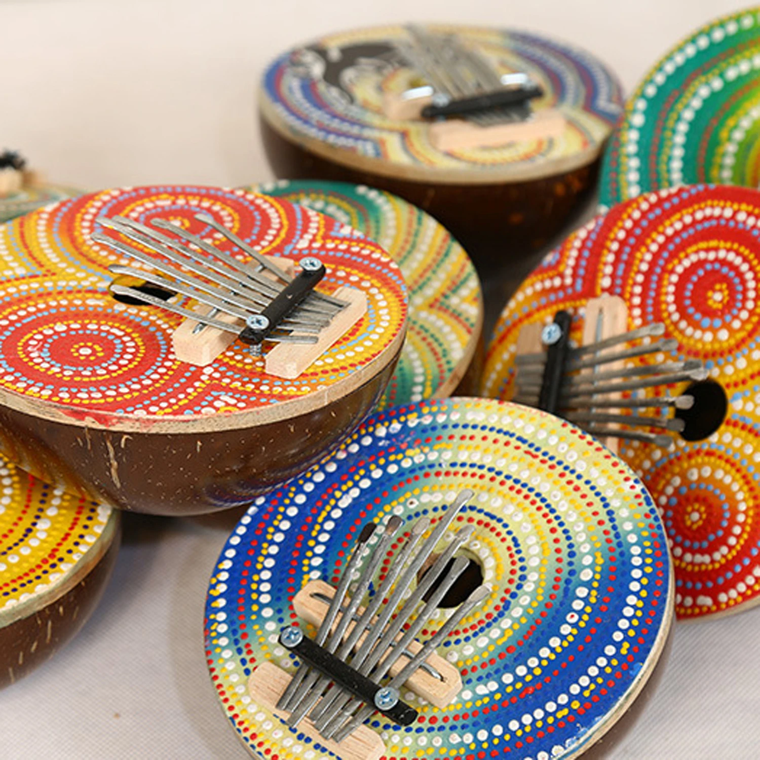 Чехол-накладка для клавиатуры с изображением кокоса 7 клавиш |