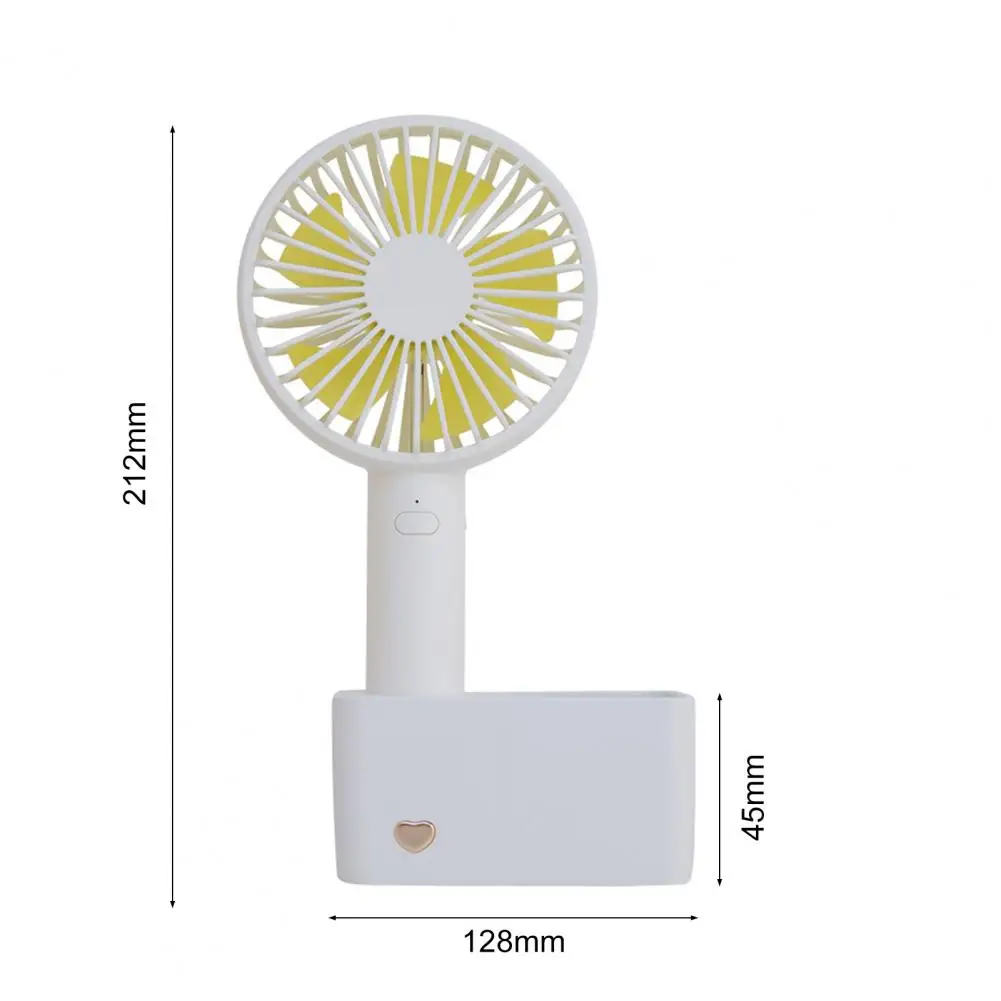 

Wholesale Handheld USB Desk Fan 3 Adjustable Speeds 2000mAh Battery Portable Powerful Wind Pen Holder Fan