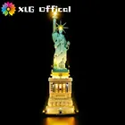 Светодиодсветильник классической версии, совместимая с LEGO 21042, набор для освещения статуи Свободы, светильник, без блоков, новая версия