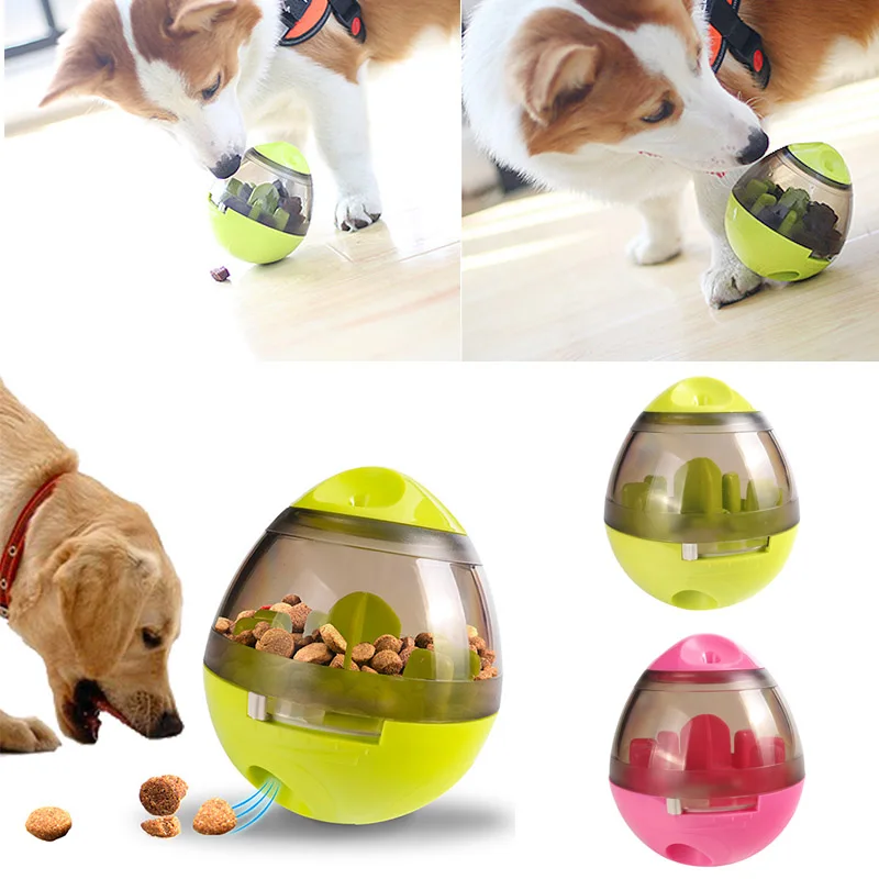 

Интерактивная игрушка для домашних животных, встряхивающий шар для еды, диспенсер для еды, игрушка для собак OCT998