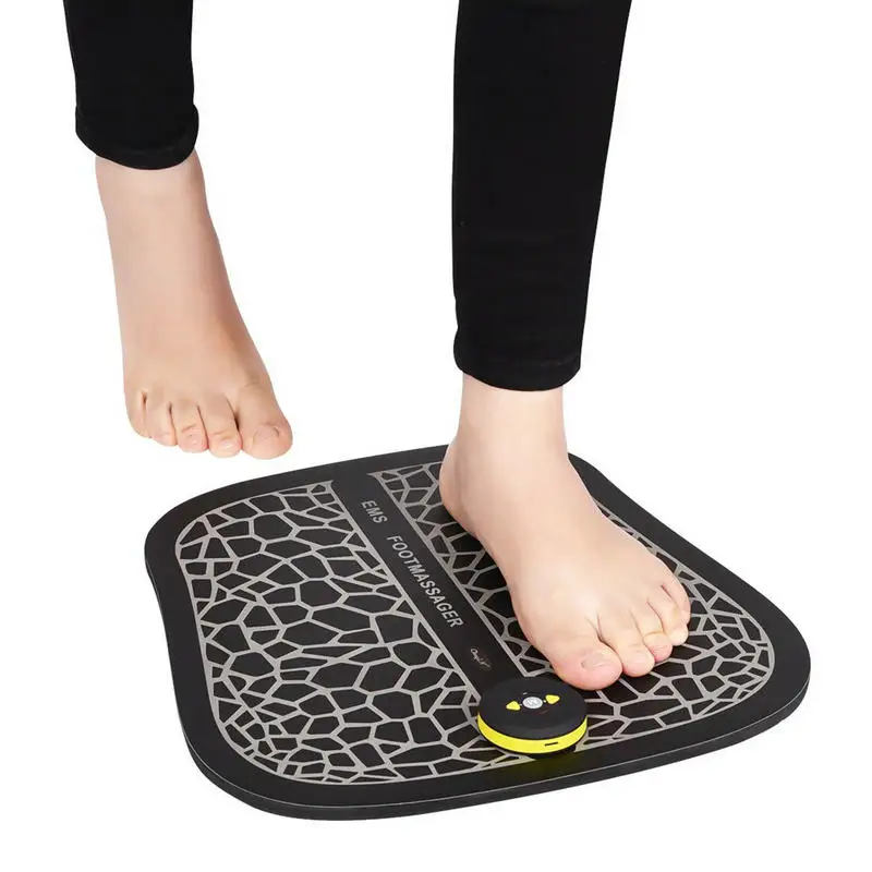 Зарядка EMS ног массажер массаж коврик импульса массажера для с подогревом USB