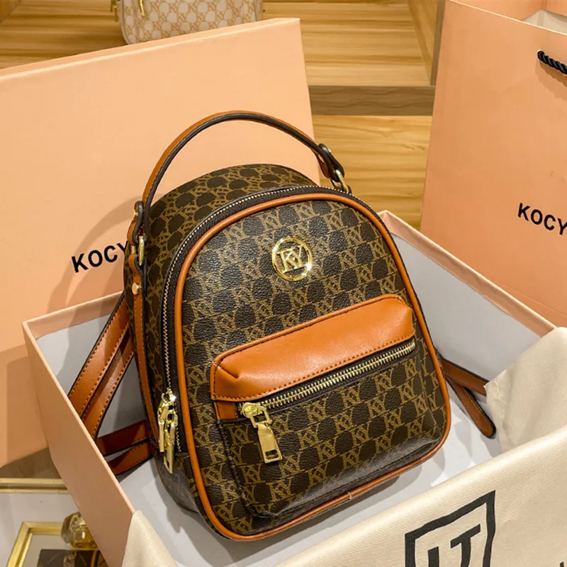 

Женский рюкзак из 100% натуральной кожи, в западном стиле