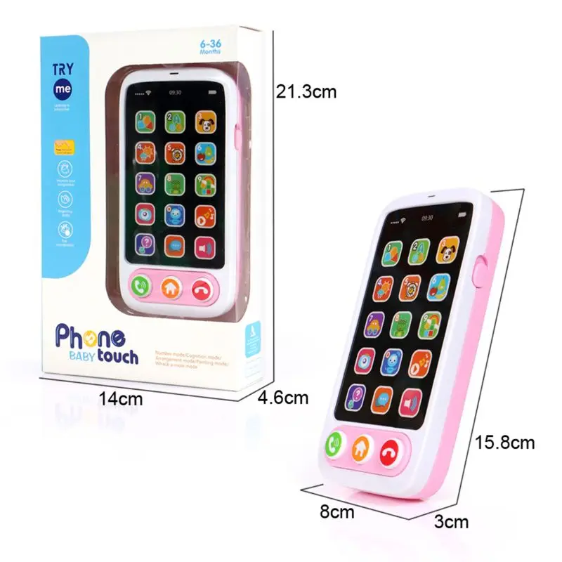 

High Quality Kids Smart Screen Mobile Phone Toy Multi-function Simulation