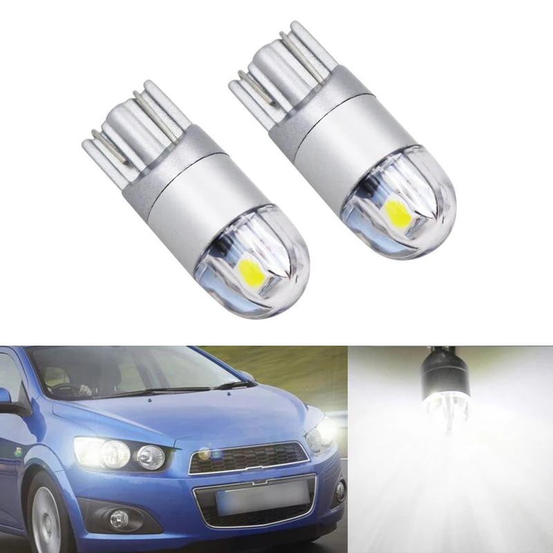 2x W164 T10 W5W 2 СВЕТОДИОДНЫЙ парковочный фонарь 3030SMD без ошибок для Chevrolet Cruze Aveo Captiva