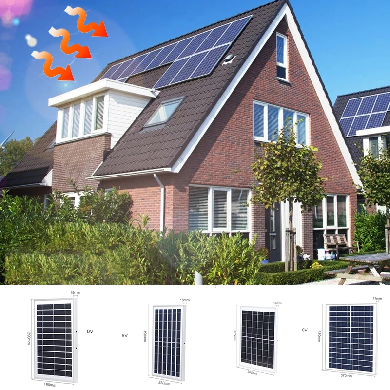 

30W 12V Solar Panel Glass Rigid Monocrystalline Cell Sun Power Folding Waterproof USB Port Charger for Phone RV Home Roof Boat