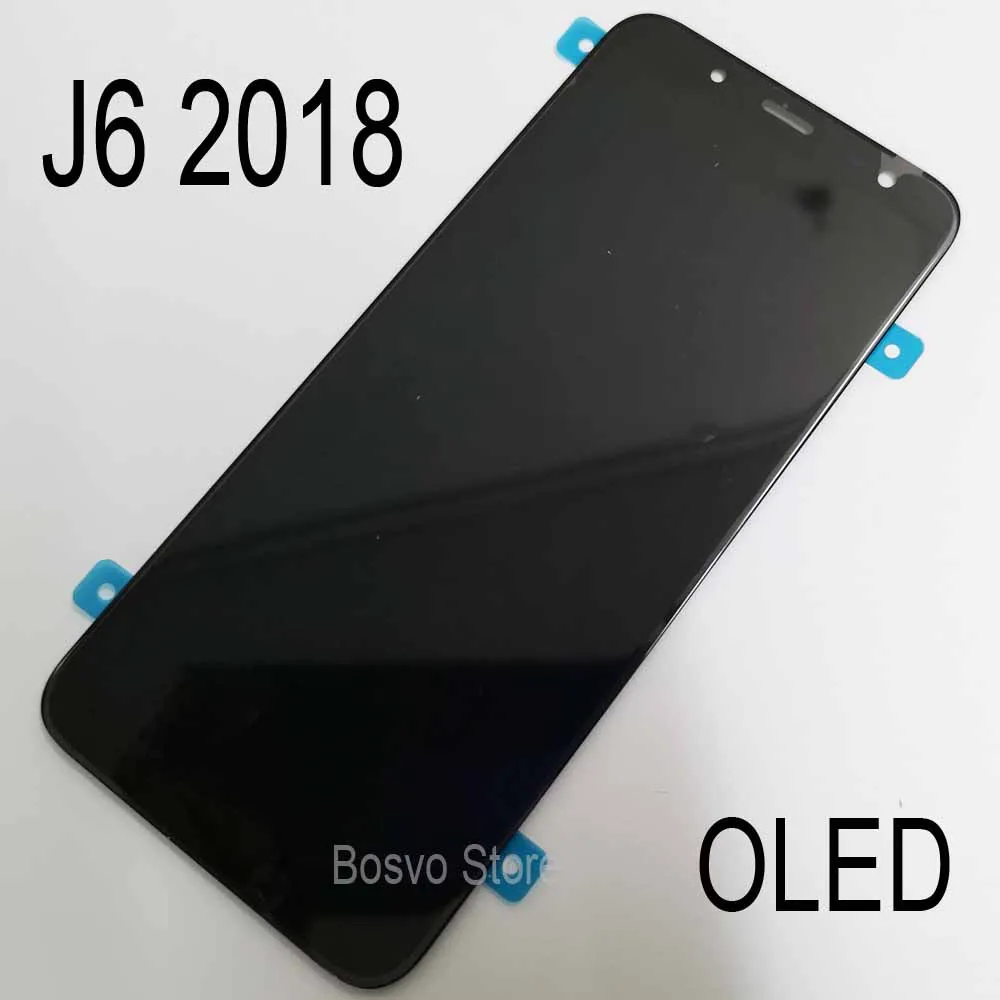 ЖК-экран с сенсорным дигитайзером в сборе для Samsung J6 2018 J600 J600F |