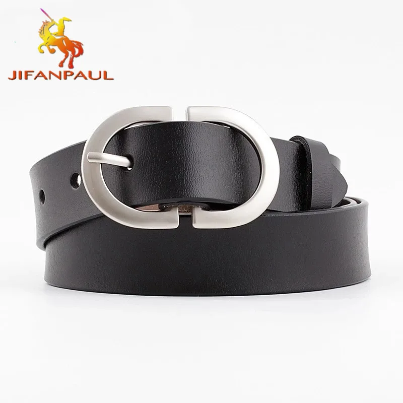 

Ремень женский из натуральной кожи с классической пряжкой, 2021