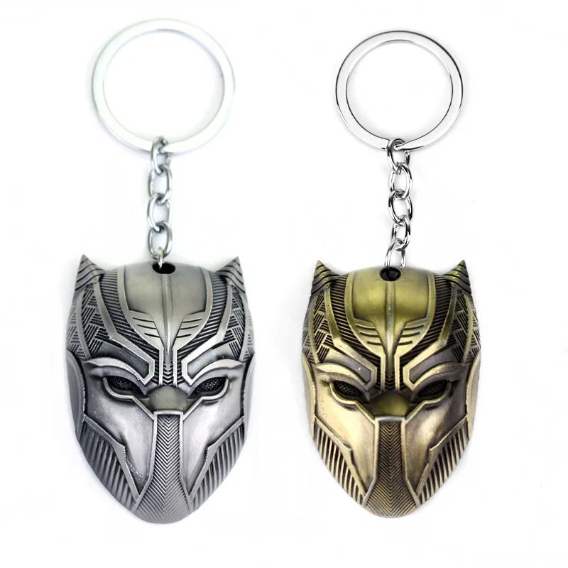 Пленка Рисунок ювелирные изделия черная маска Пантеры кулон брелок Super Hero 3 Цвета