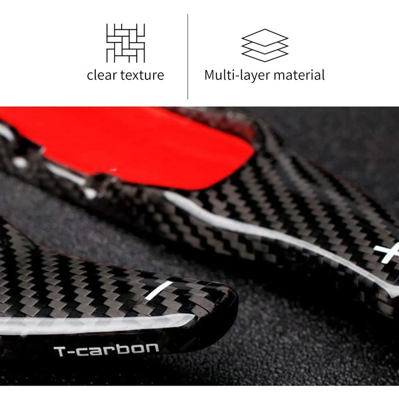 Автомобильный удлинитель переключения передач на руль из углеродного волокна