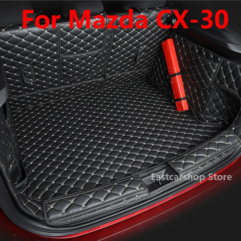 For Mazda CX30 CX-30 2022 2021 2020 Car All Surrounded Rear Trunk Mat Cargo Boot Liner Tray Rear Boot Luggage Protective Cover