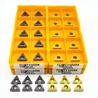 Токарные инструменты TCMT110204 VP15TF TCMT110204 UE6020, карбидные вставки, инструменты для внутренней обточки, токарные вставки TCMT 110204, режущие инструменты