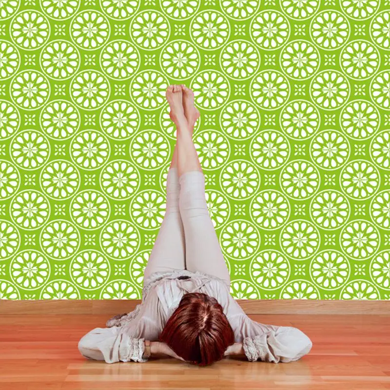 16pcs/set Reusable Stencil Cut Painting Template Floor Wall Tile Fabric Furniture Stencils Mandala | Дом и сад