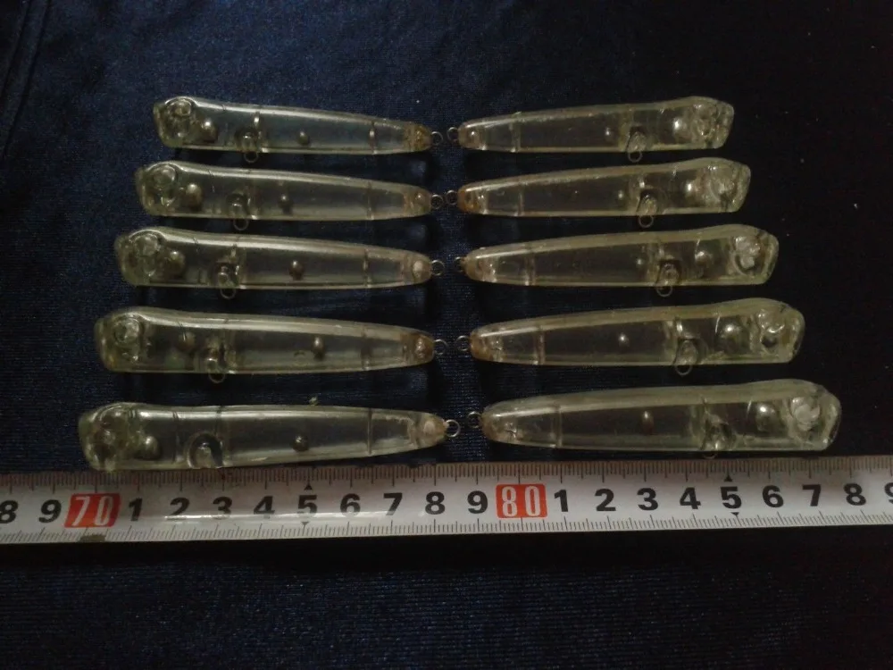 10 шт. Неокрашенный Popperbait рыболовные приманки тела 3 1/2 дюймов 3/8 OZ пустая JS #65|fishing