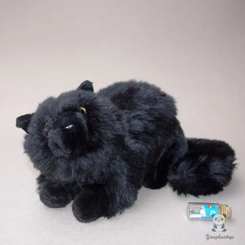 Реальная жизнь плюшевые игрушки для кукол редкие черные персидские аксессуары