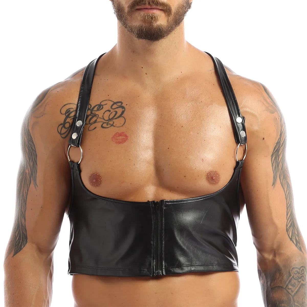 Мужское нижнее белье жгуты из искусственной кожи Мужская жгута для рабства